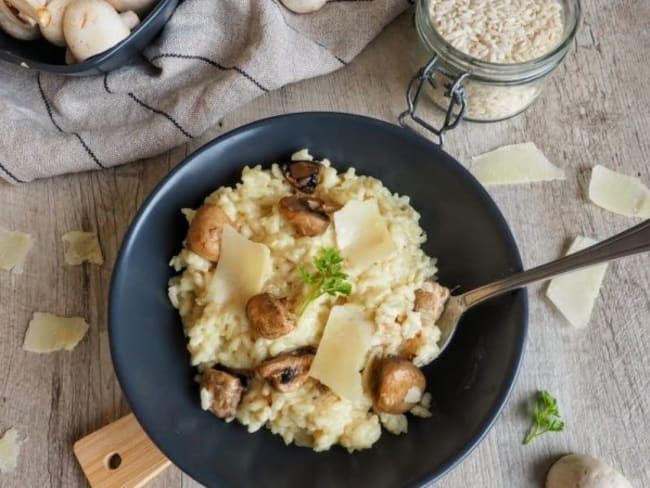 Risotto aux champignons