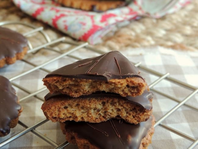 Biscuits “façon granola” à l’huile d’olive & chocolat