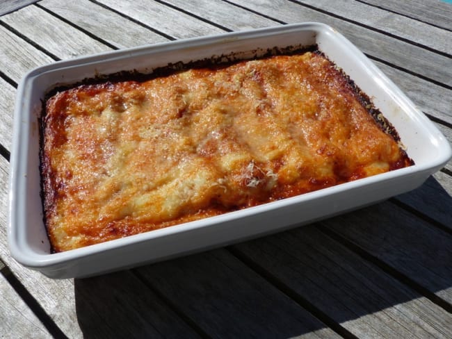 Cannelloni à la viande hachée comme en Italie