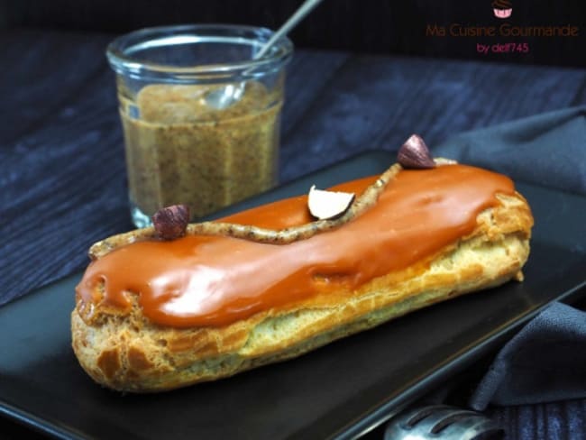 Éclairs au Praliné Noisettes du Piémont