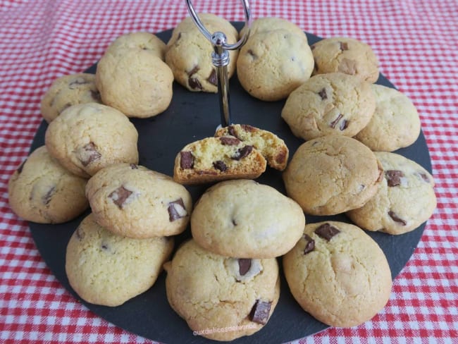 Cookies aux 3 chocolats