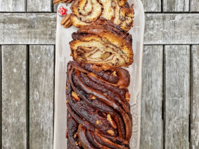 Babka au chocolat