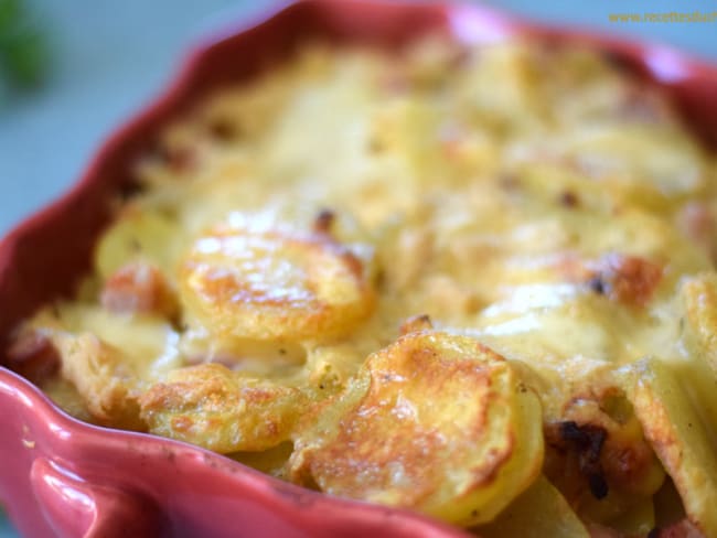 La Tartiflette antigaspi (cuisine du placard)