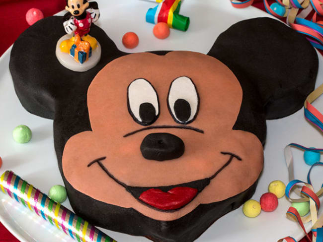 Gâteau Mickey