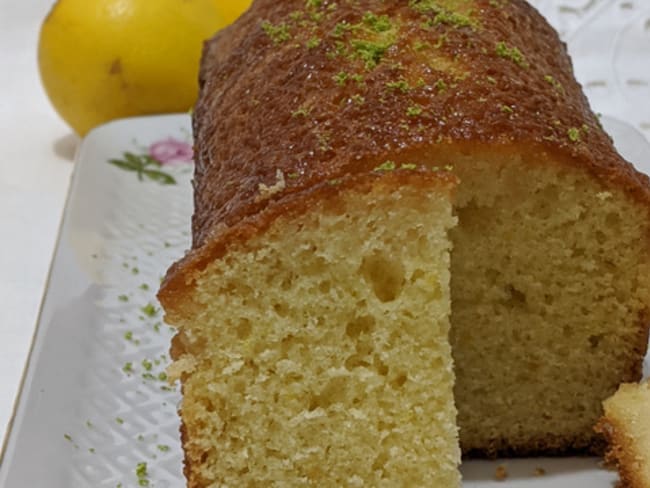 Cake facile au citron et à l’huile d’olive