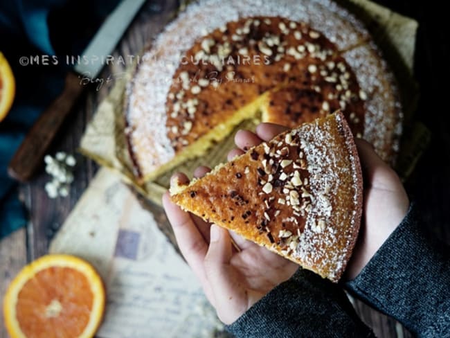 Gâteau moelleux à l'orange très facile