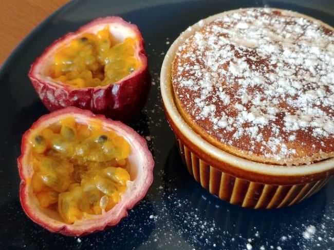 Soufflés aux fruits de la passion