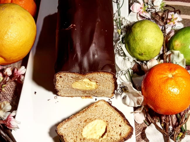 Cake aux Agrumes, cœur crémeux aux clémentines