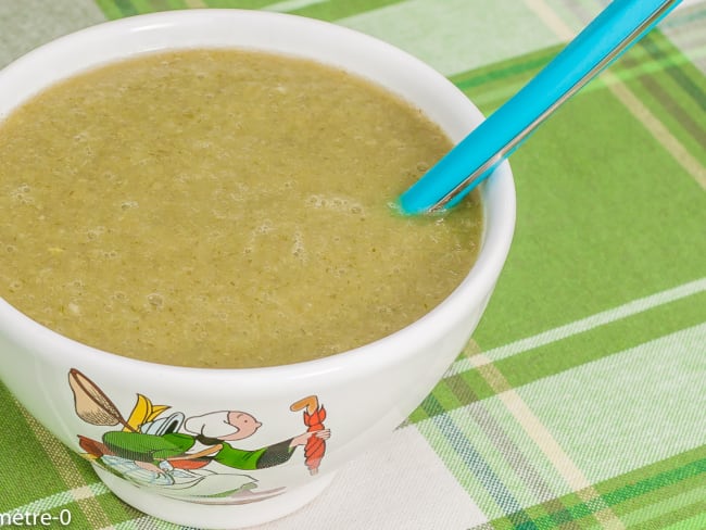 Soupe de fenouils aux poireaux