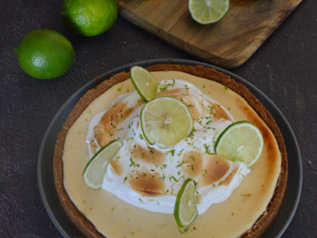 La Key Lime Pie (Tarte au citron vert)