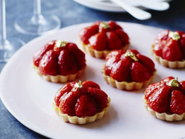 Tartelettes aux fraises au thermomix