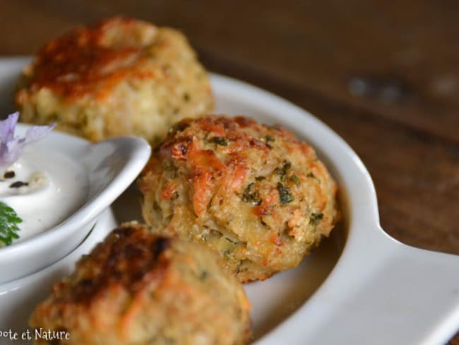 Boulettes de chou fleur au lierre terrestre