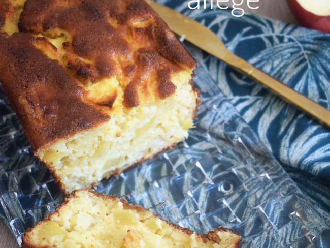 Cake aux pommes allégé -