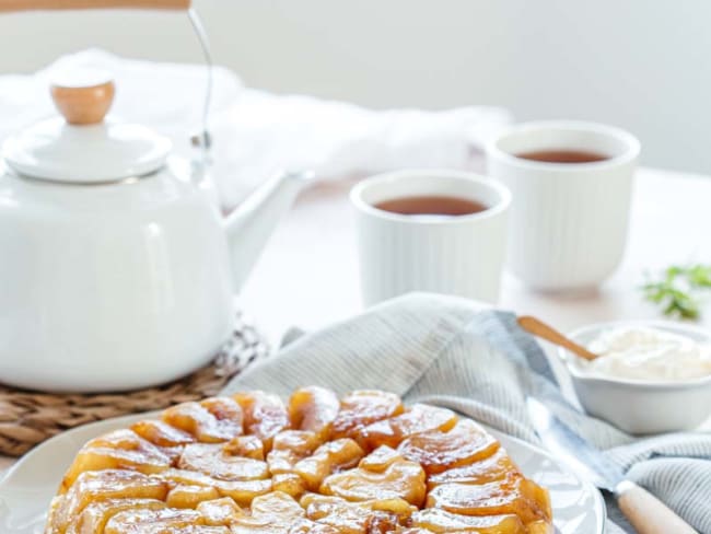 Tarte tatin facile façon Christophe Michalak