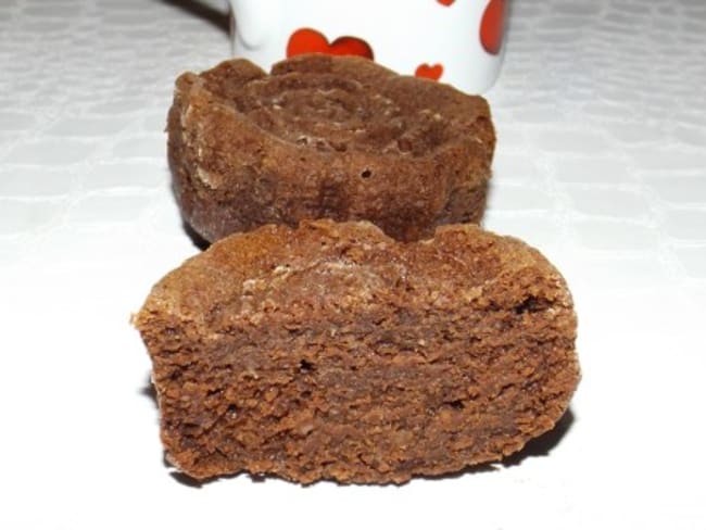 Financiers au chocolat façon brownies