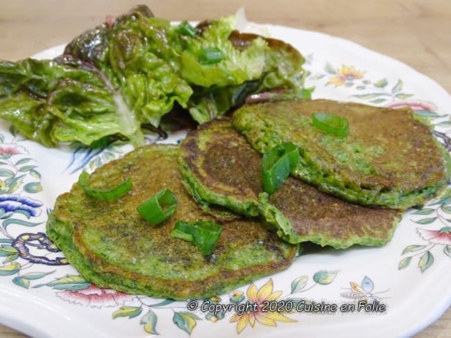 Farçous aveyronnais aux blettes et au fleurs de courgettes pour accompagner une salade