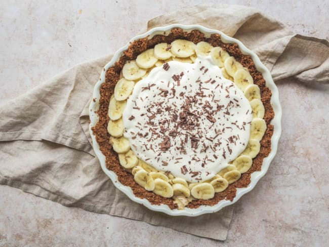 Banoffee pie maison facile