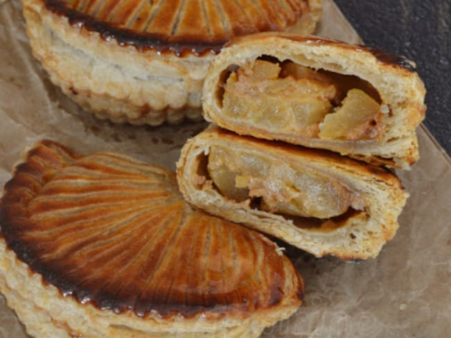 Les chaussons aux pommes au caramel au beurre salé