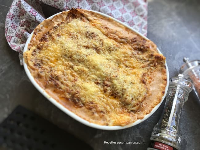 Lasagnes à la bolognaise