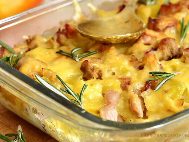 Tartiflette légère mais goûteuse