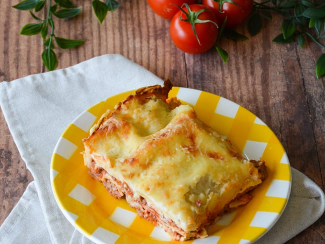 Lasagnes à la bolognaise maison