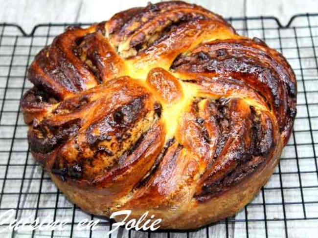 Babka double chocolat Mon Fournil