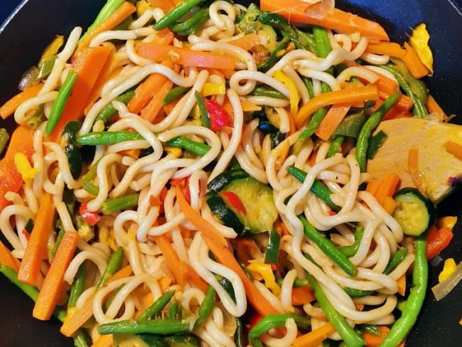 Wok de légumes