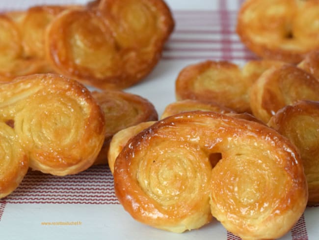 Palmiers au sucre : une recette très simple avec peu d'ingrédients