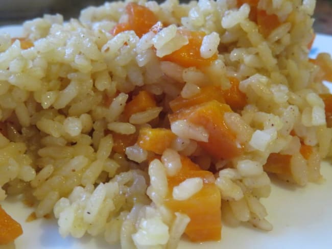 Risotto facile aux carottes