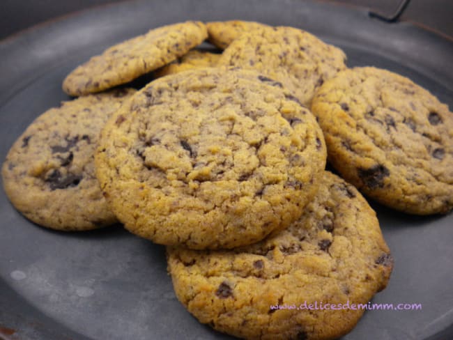 Cookies moelleux chocolat-praliné