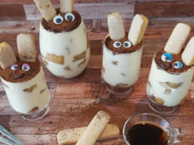 Tiramisu Lapin Pour Pâques