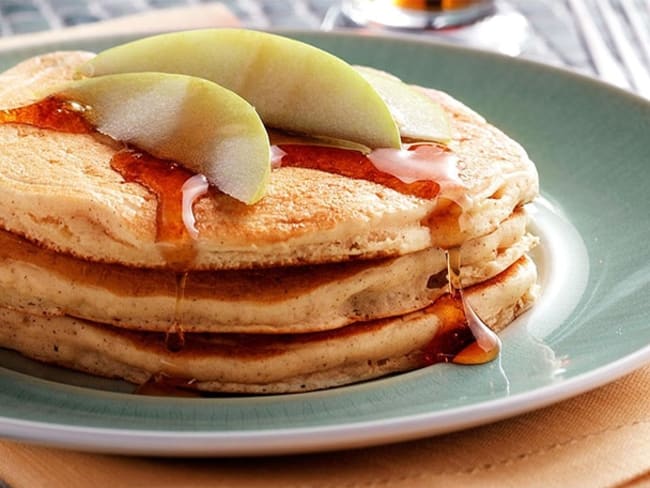 Pancakes aux pommes - Recette WW