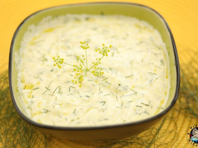 Tzatziki rafraichissant à l'aneth