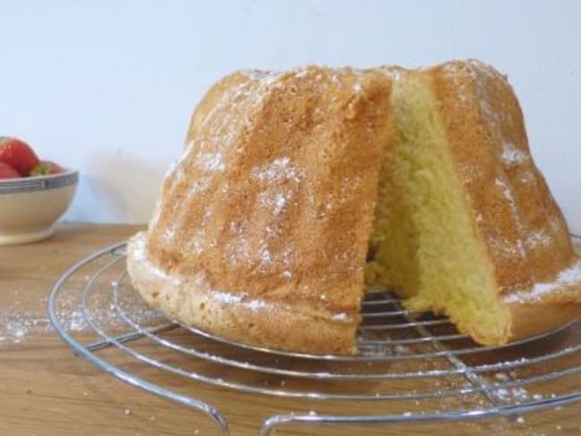 Gâteau de savoie, moelleux et gourmand