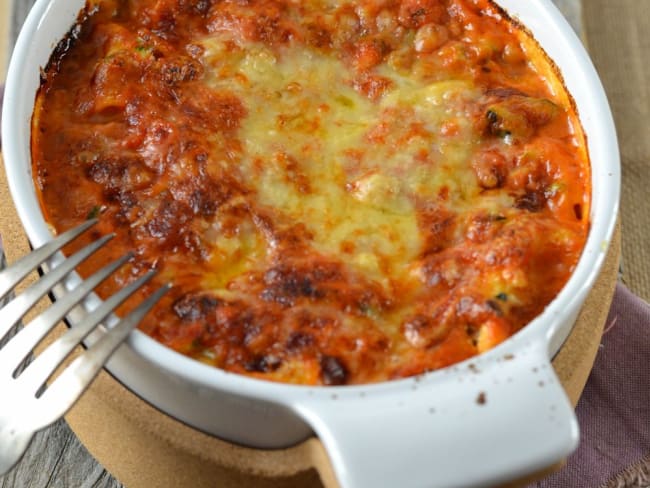 Lasagnes ricotta et courgette