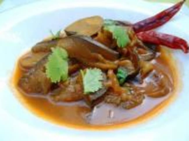 Curry d'Aubergine