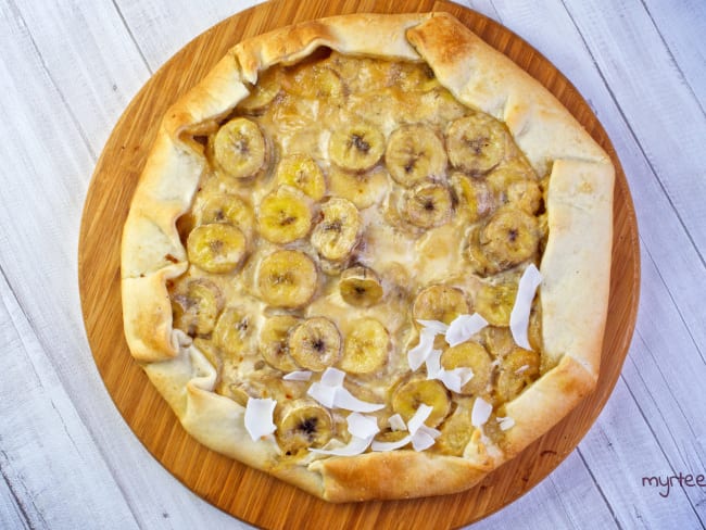 LA tarte à la banane vegan