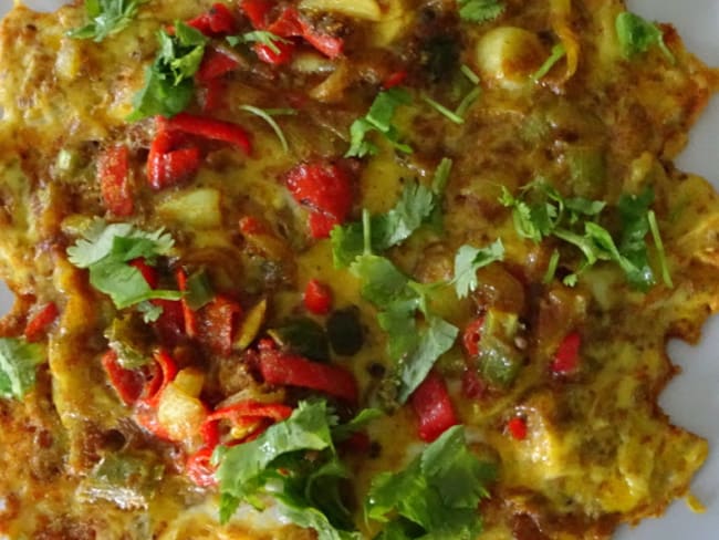 Omelette masala