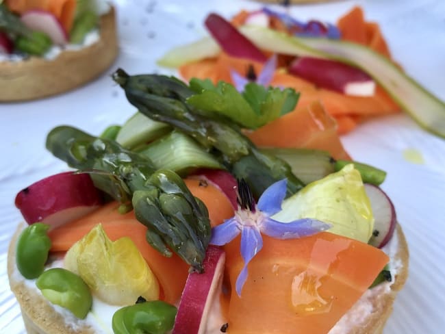 Tartelette aux légumes