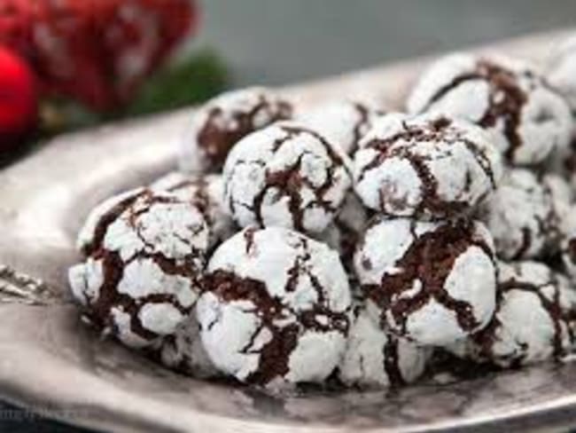 Crinkles au chocolat