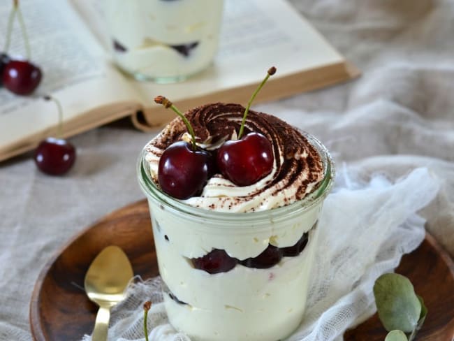 Tiramisu aux cerises