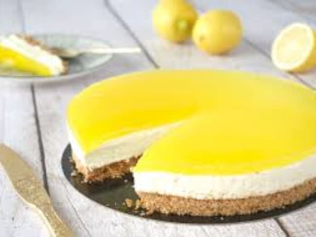 Cheesecake au citron sans cuisson