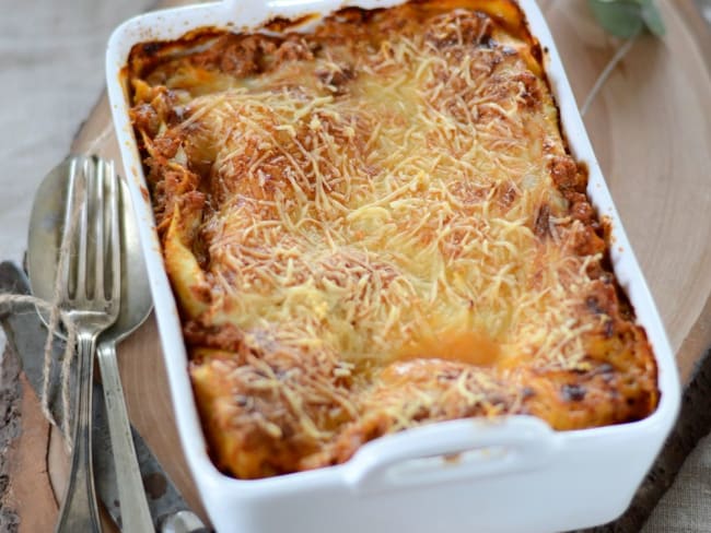 Lasagnes à la bolognaise