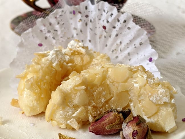 Croissants à la noix de coco comme en Algérie