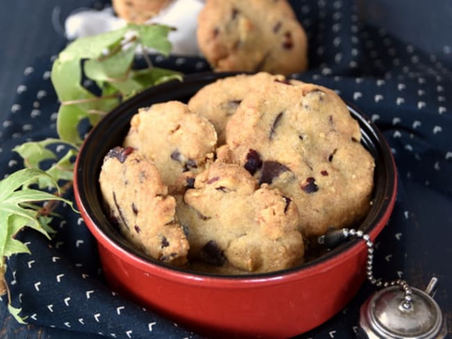 Cookies choco-noisette