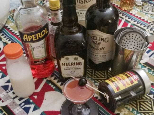 Irish Mermaid Cocktail & comparaison de 2 Teeling Irish whiskey