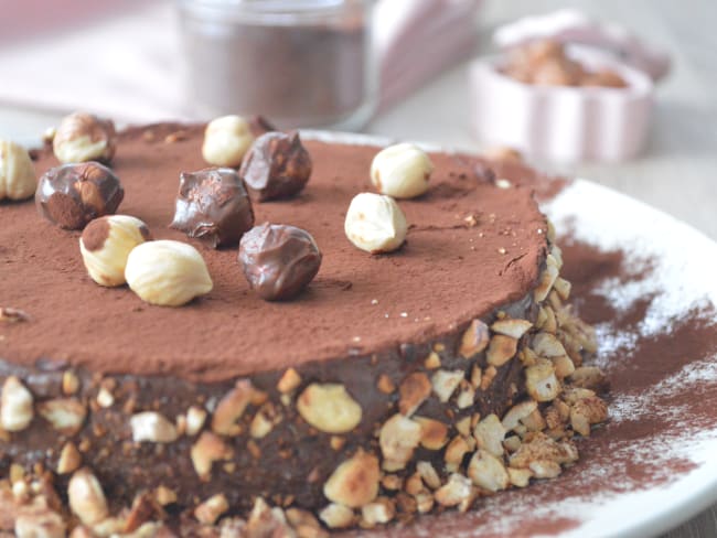 Gâteau léger à la mousse au chocolat