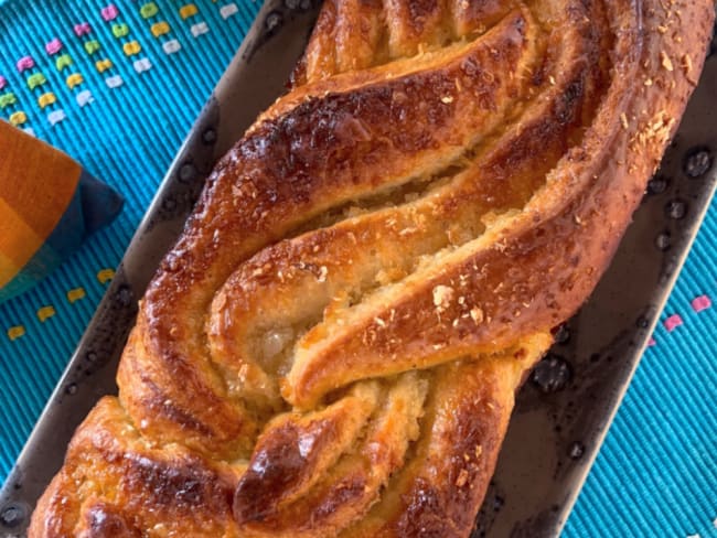 La brioche tressée au coco