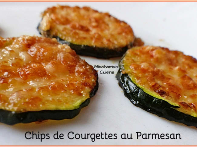 Chips de courgettes au Parmesan