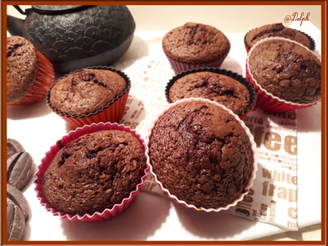 Muffins au chocolat de Cyril Lignac